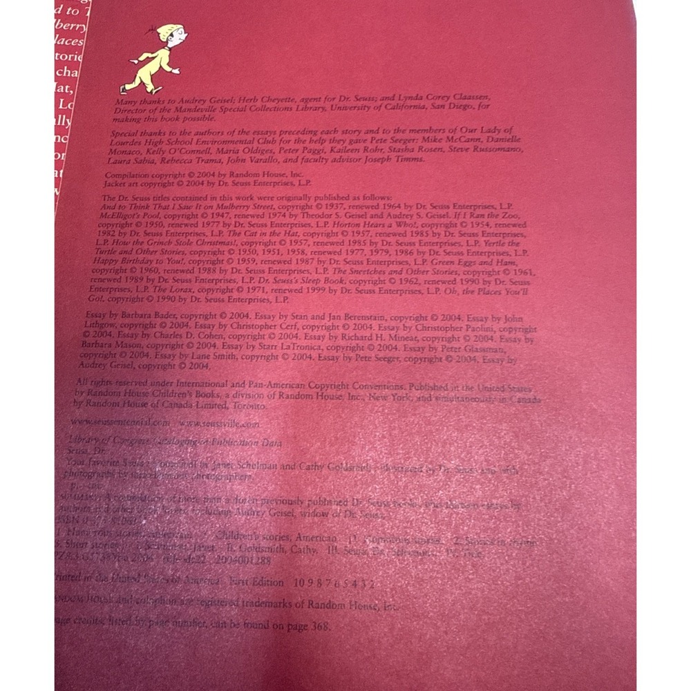Your Favorite Dr Seuss 13 Stories Including 3 No Longer in Print 1st Edition - Picture 7 of 17
